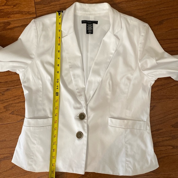 Apostrophe white tailored jacket. Size 16P - Picture 9 of 10